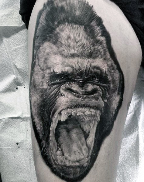 tatuagem gorila 64