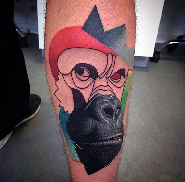 tatuagem gorila 73