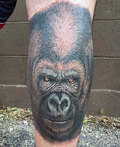 tatuagem gorila 79