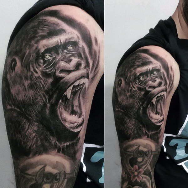 tatuagem gorila 94