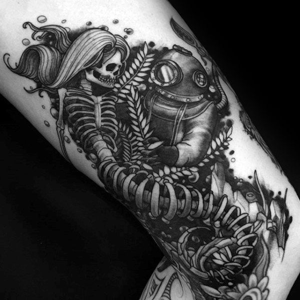 tatuagem mergulhador 91