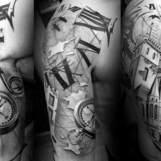 tatuagem numeros romanos 93