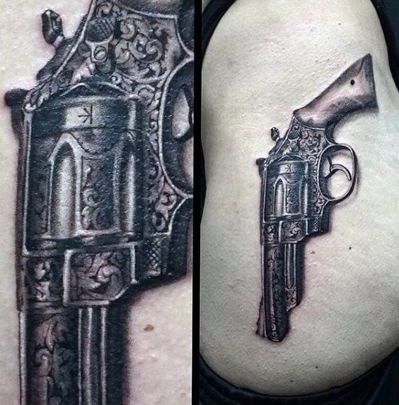 tatuagem pistola 37