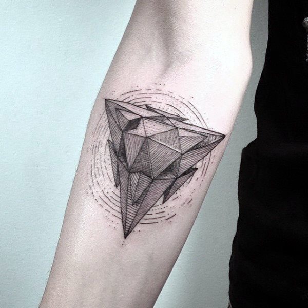 tatuagem triangulo 115