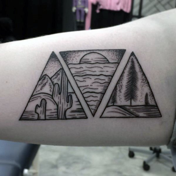 tatuagem triangulo 172