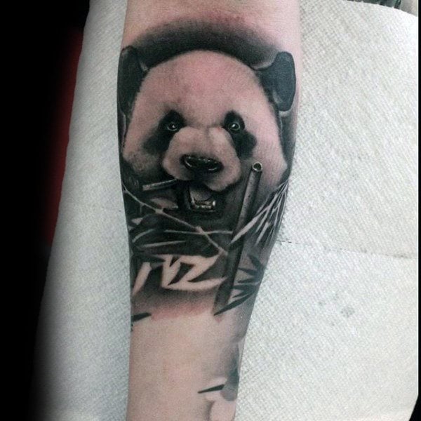 tatuagem urso panda 101