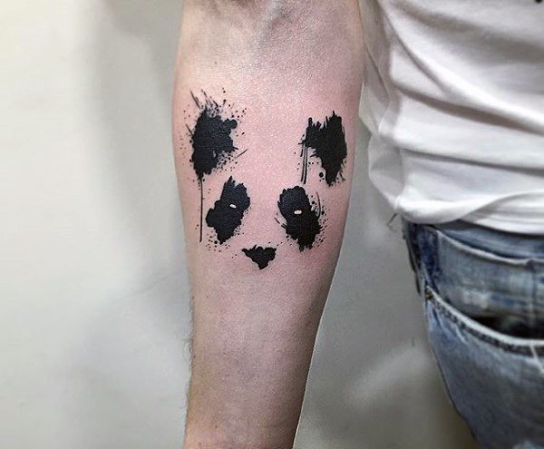 tatuagem urso panda 105