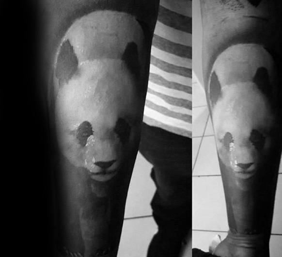 tatuagem urso panda 11