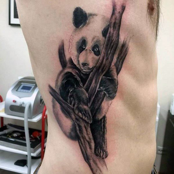tatuagem urso panda 113
