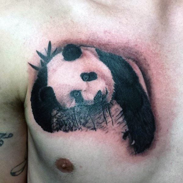 tatuagem urso panda 135