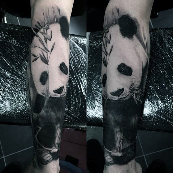 tatuagem urso panda 147