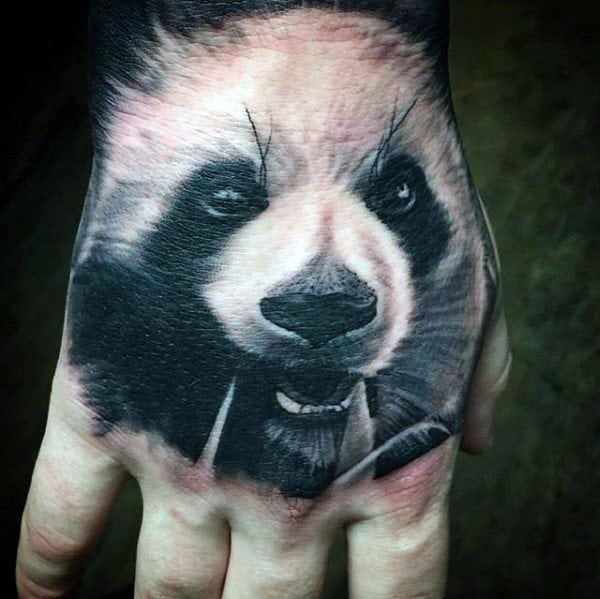 tatuagem urso panda 149