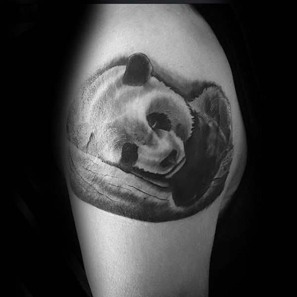 tatuagem urso panda 167