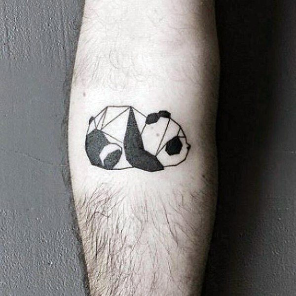 tatuagem urso panda 171
