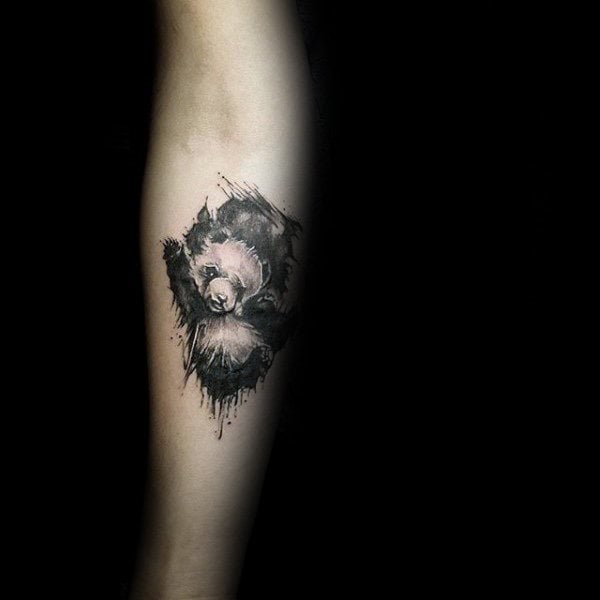 tatuagem urso panda 177
