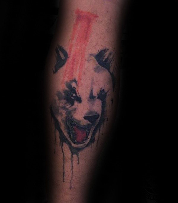 tatuagem urso panda 185