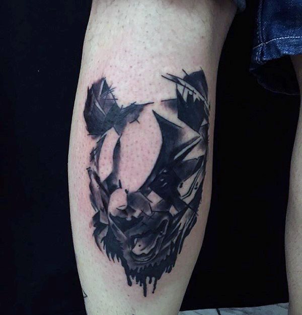 tatuagem urso panda 187
