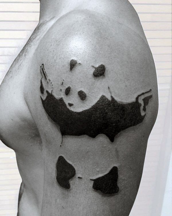 tatuagem urso panda 19