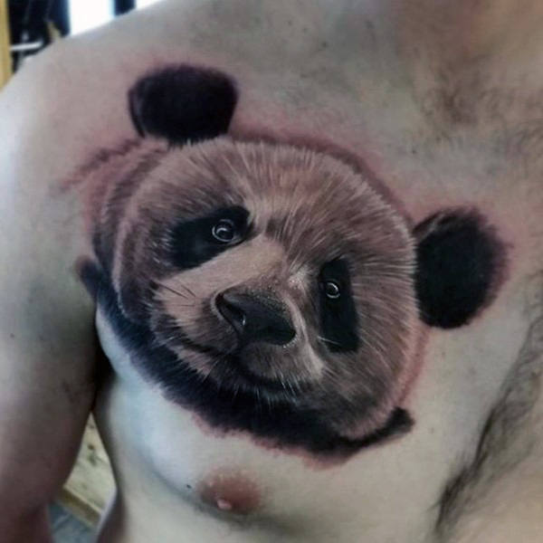 tatuagem urso panda 43