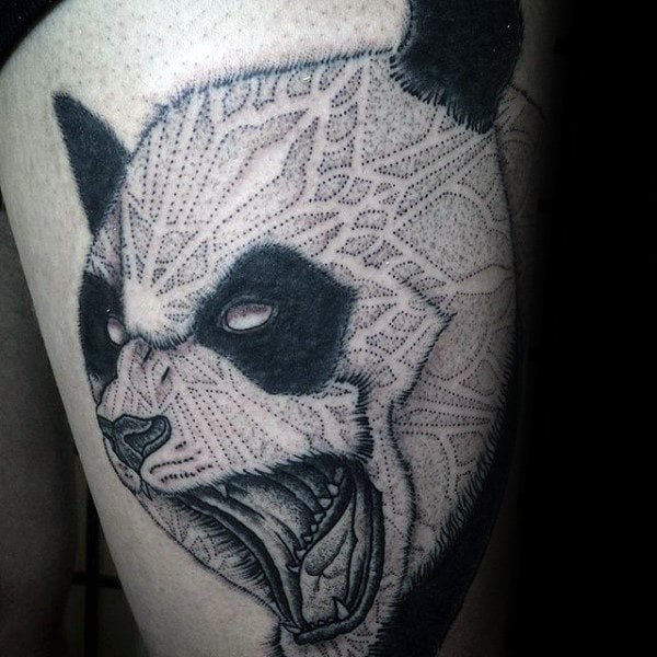 tatuagem urso panda 45