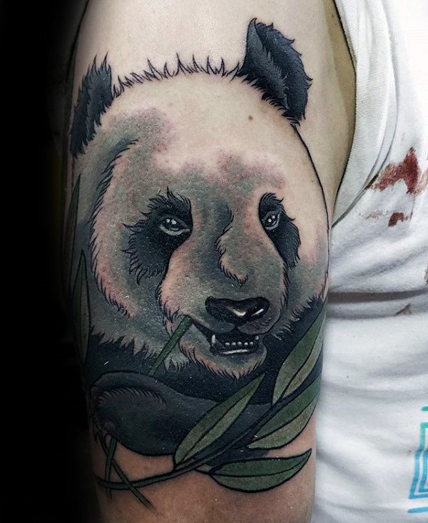 tatuagem urso panda 49