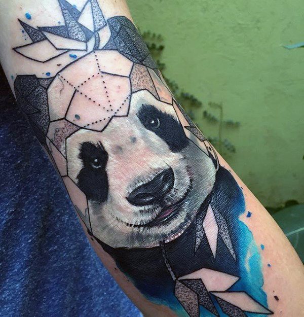 tatuagem urso panda 59