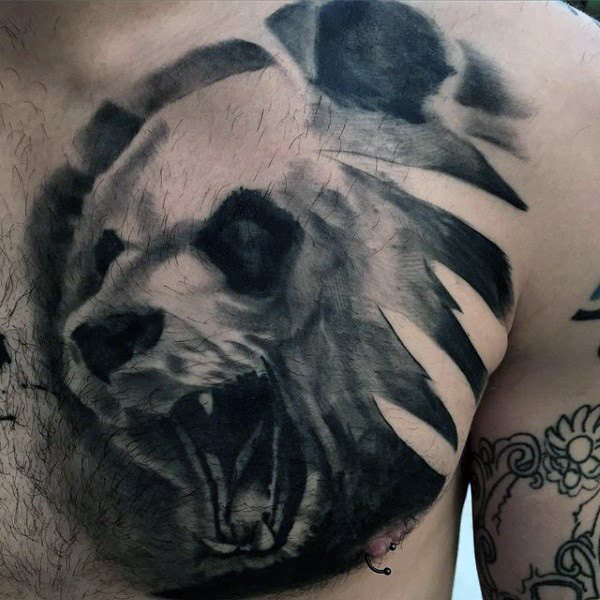tatuagem urso panda 75