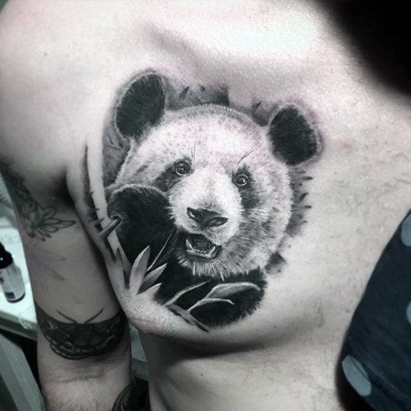 tatuagem urso panda 79
