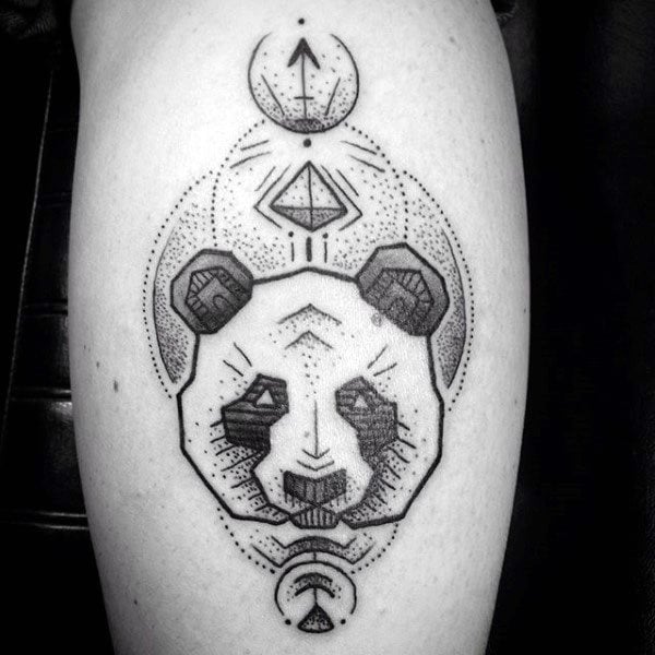 tatuagem urso panda 83