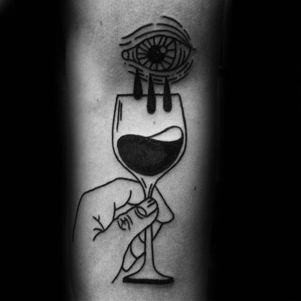 tatuagem vinho 104