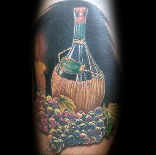 tatuagem vinho 35