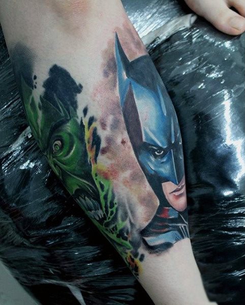 tatuagem batman 121