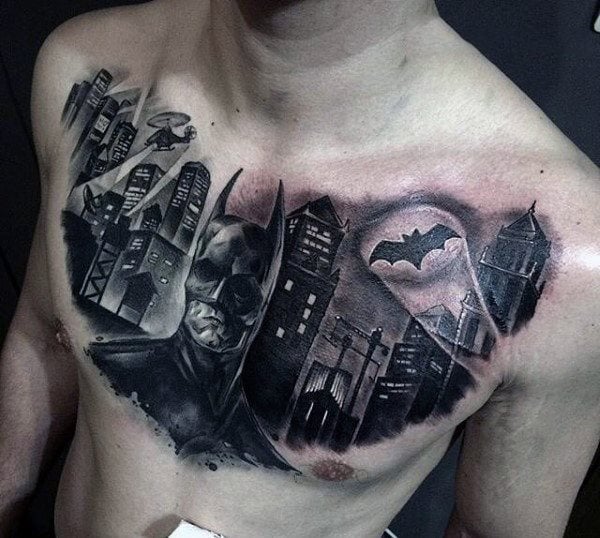 tatuagem batman 141