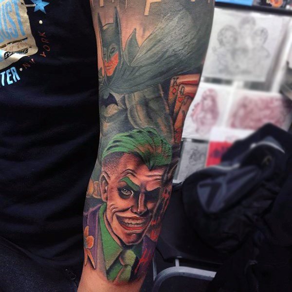 tatuagem batman 157