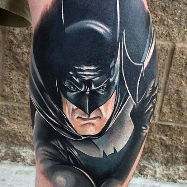 tatuagem batman 187