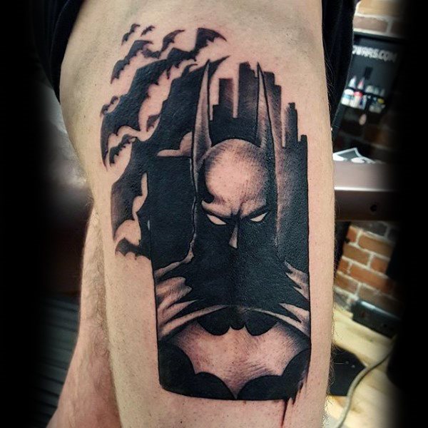 tatuagem batman 53