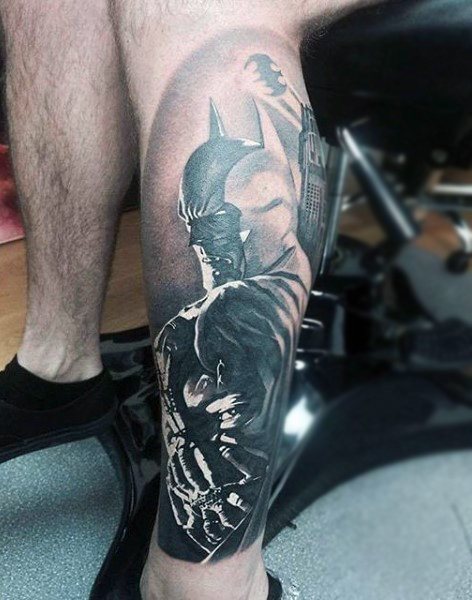 tatuagem batman 55