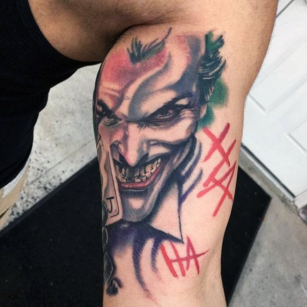 tatuagem batman 69