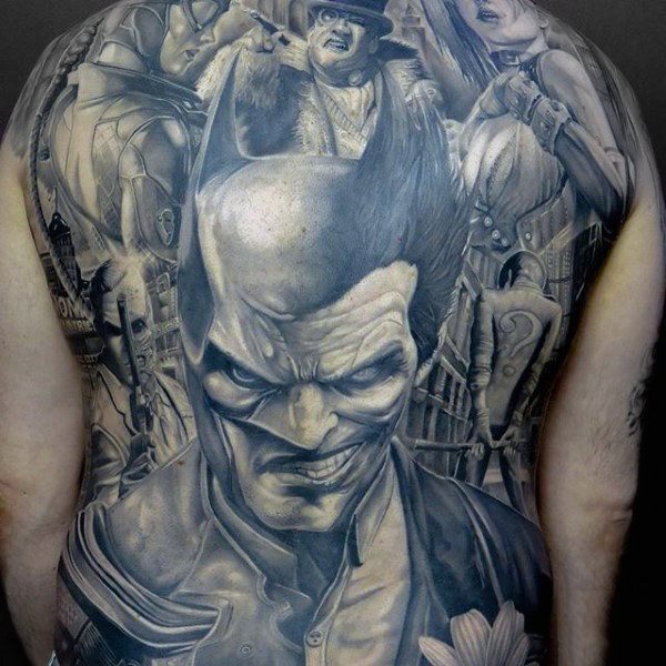 tatuagem batman 81