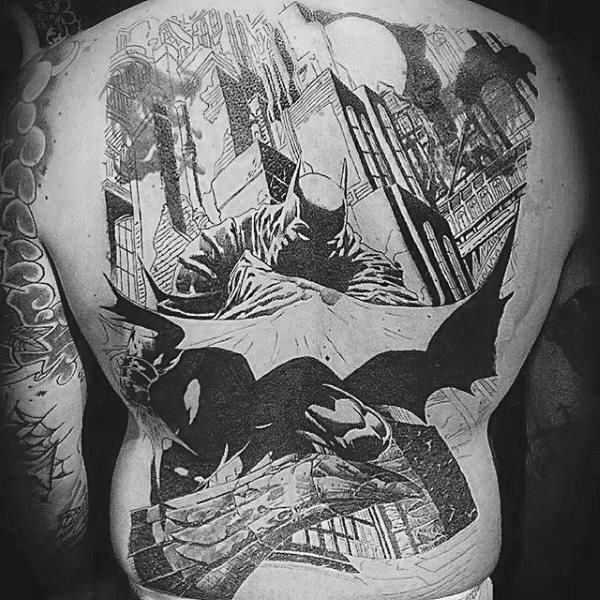 tatuagem batman 83