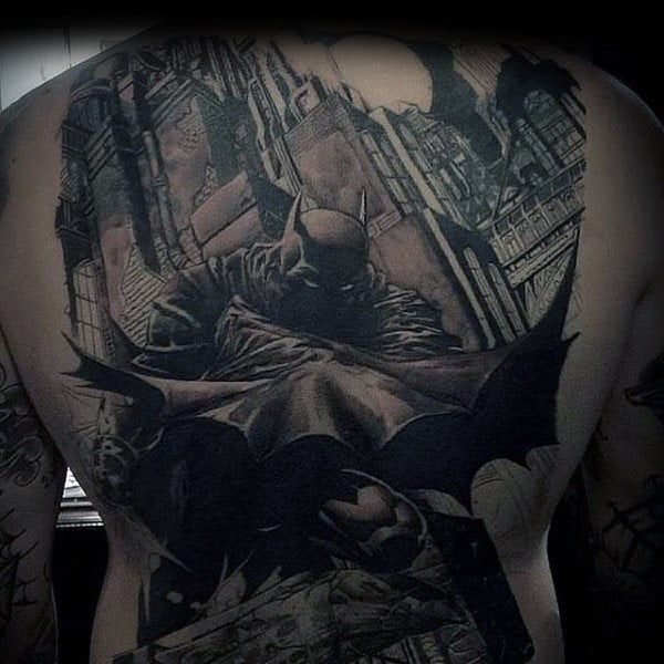 tatuagem batman 85