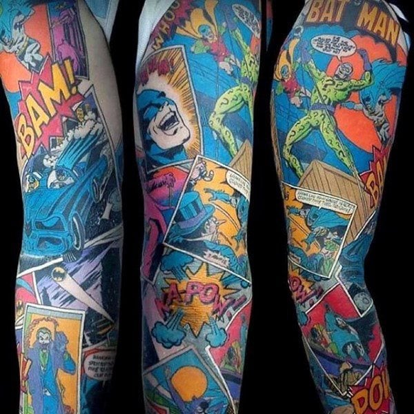 tatuagem batman 87