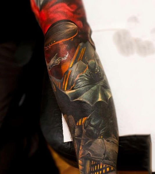 tatuagem batman 91