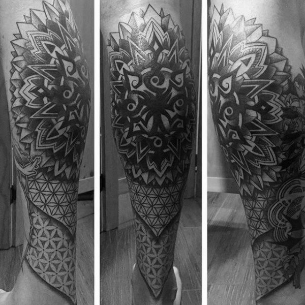 tatuagem flor da vida 153