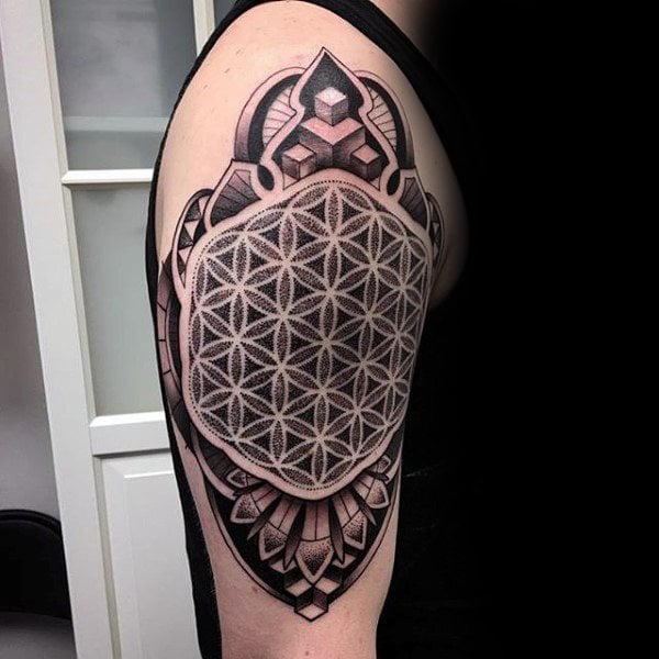 tatuagem flor da vida 189