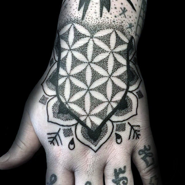 tatuagem flor da vida 33