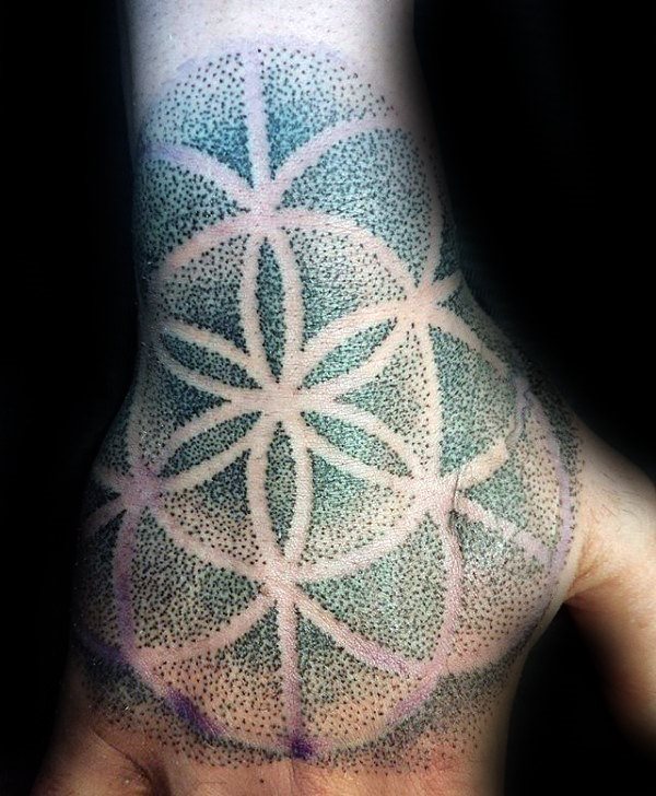 tatuagem flor da vida 35