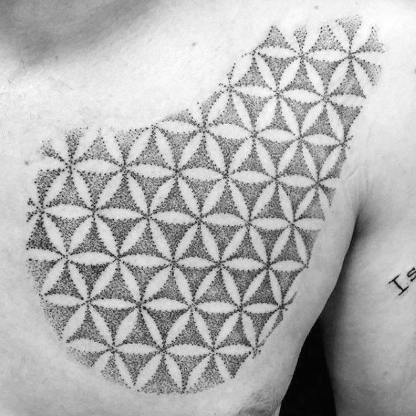 tatuagem flor da vida 37