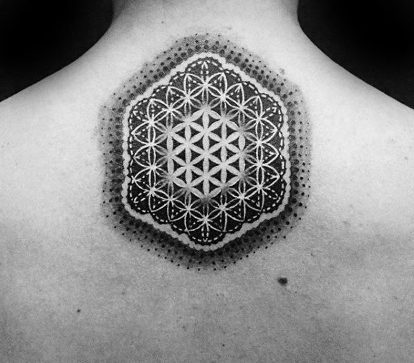 tatuagem flor da vida 63