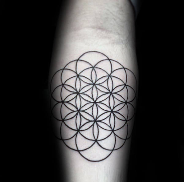 tatuagem flor da vida 81